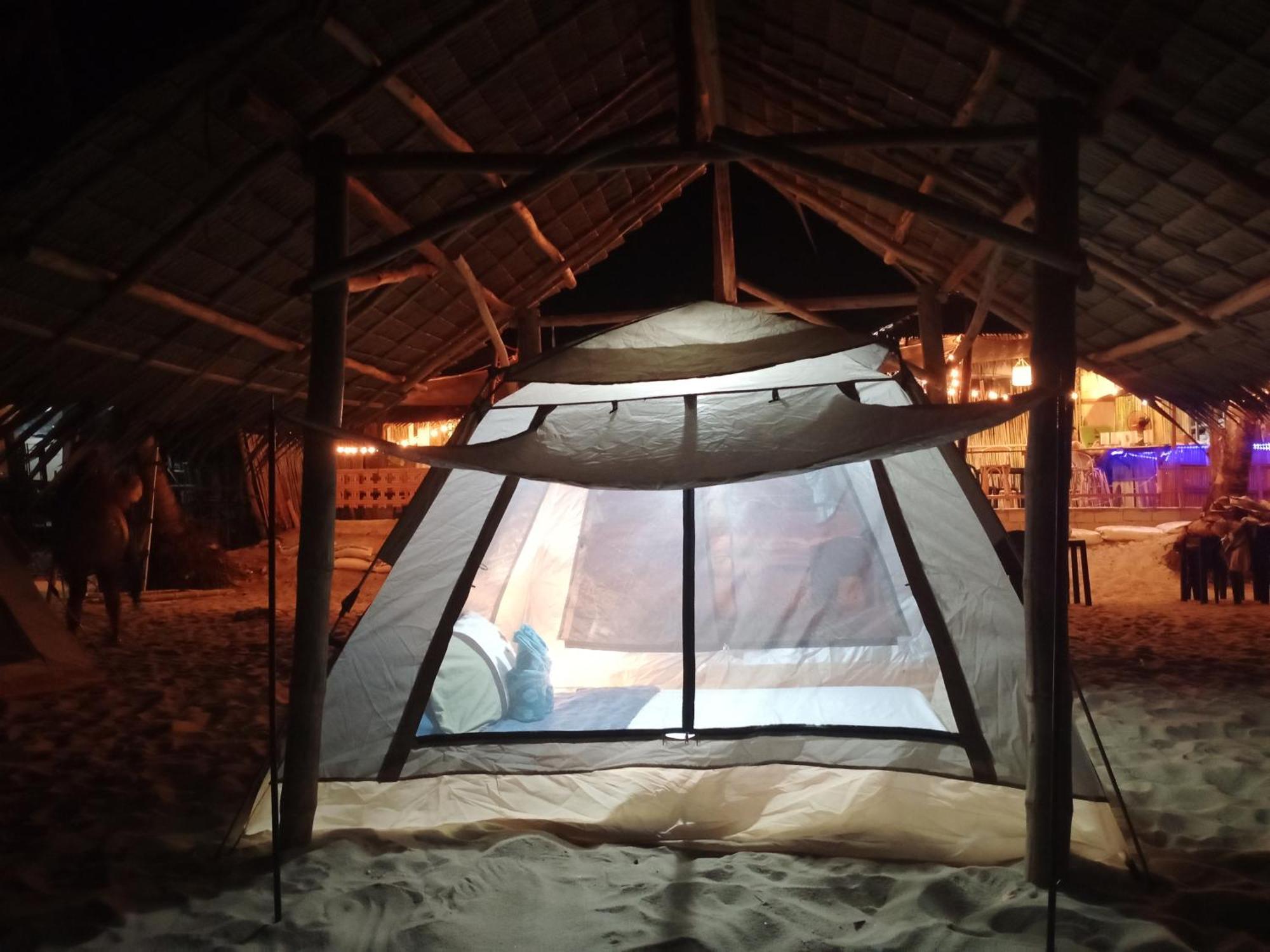Amwani Sunset Colours Camping Site San Vicente (Palawan) Exterior foto