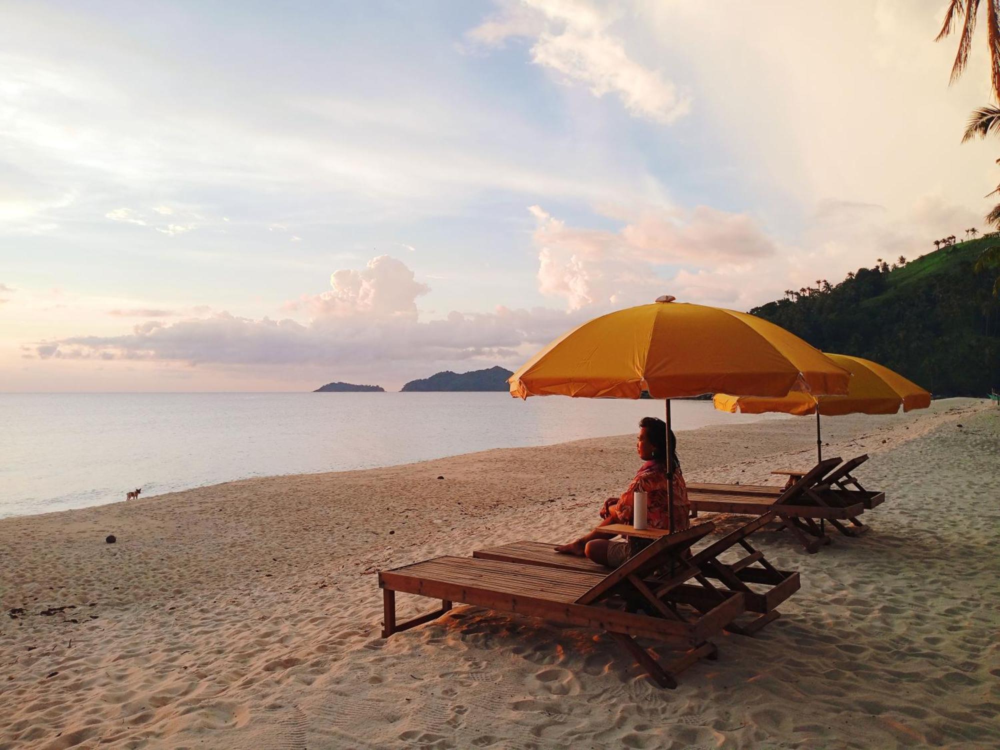 Amwani Sunset Colours Camping Site San Vicente (Palawan) Exterior foto
