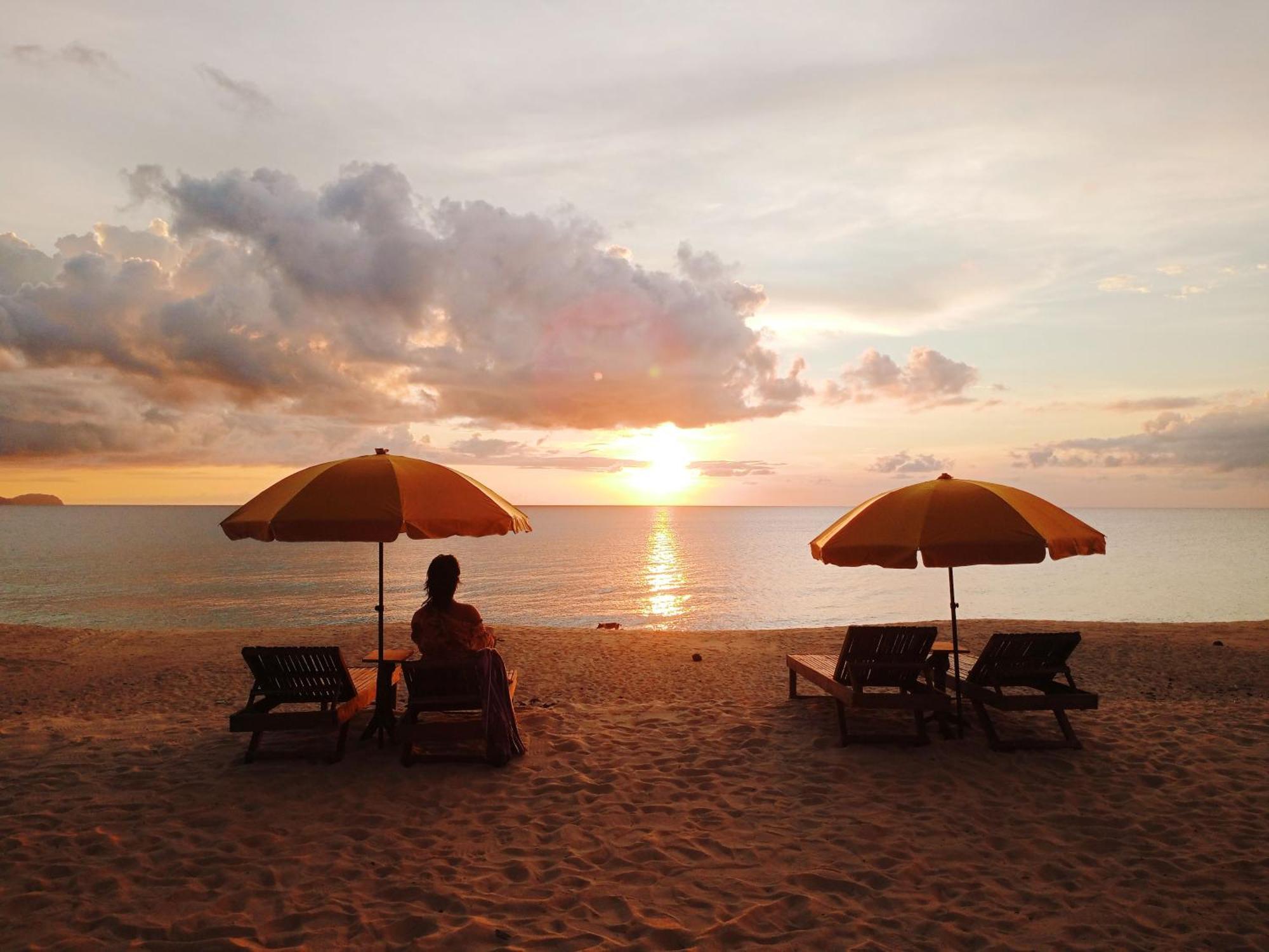 Amwani Sunset Colours Camping Site San Vicente (Palawan) Exterior foto