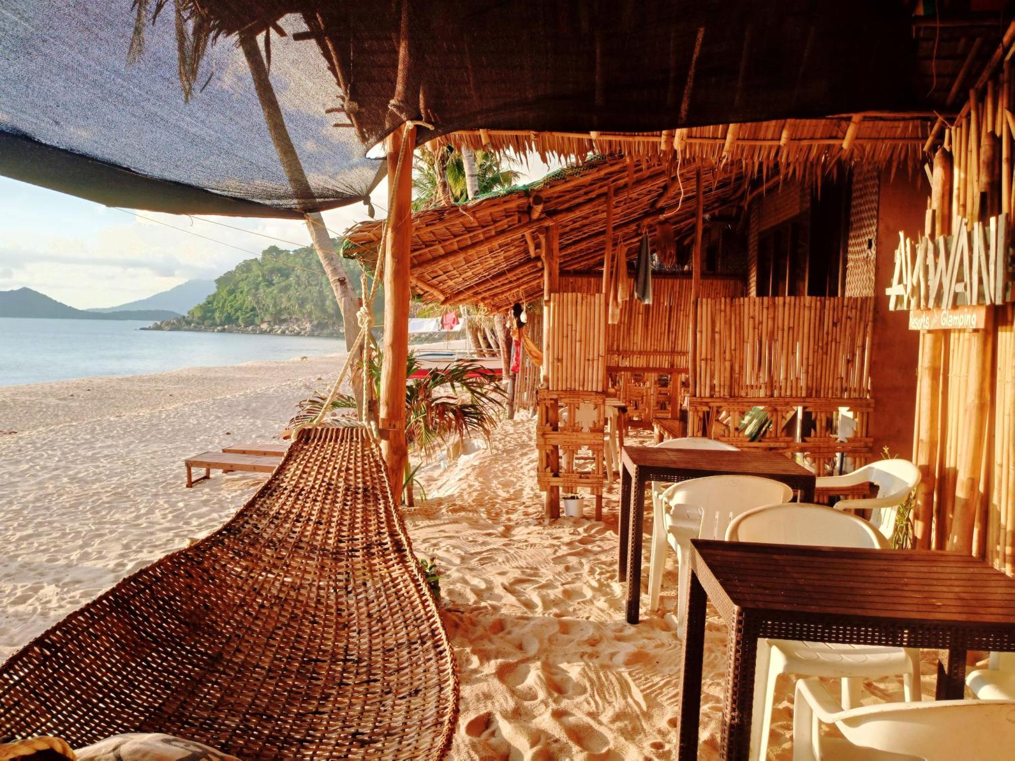 Amwani Sunset Colours Camping Site San Vicente (Palawan) Exterior foto